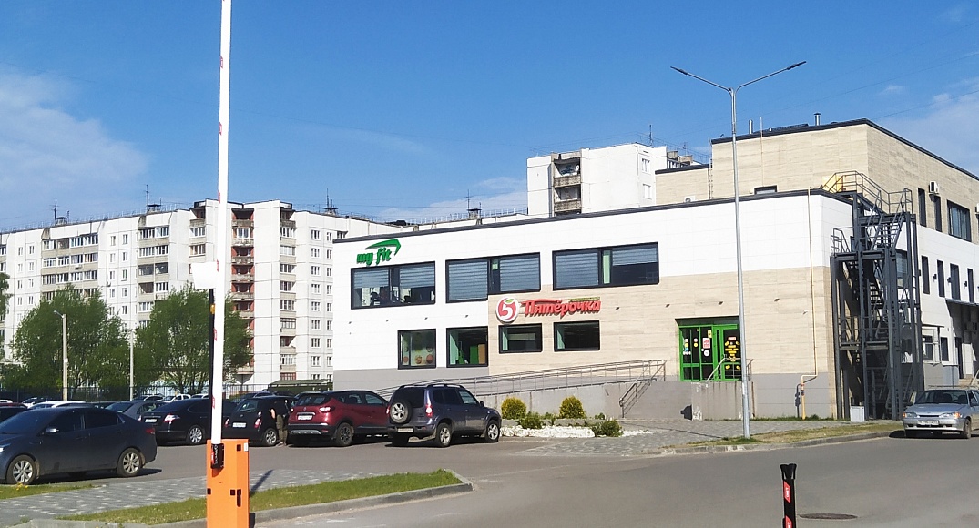 Установка шлагбаума на парковку